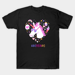 Charismatic unicorn horse T-Shirt